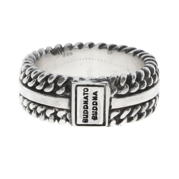 BUDDHA TO BUDDHA | Chain Texture ring